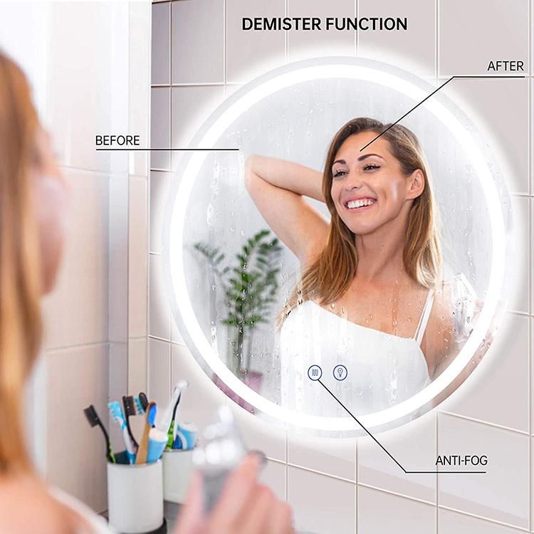 China OEM Beauty Salon Smart Illuminated LED Bathroom Washroom Furniture Mirrors Manufacturer