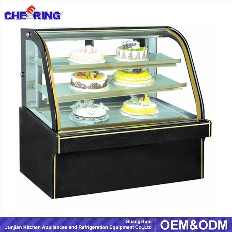 Floor Standing Cake Showcase/Display Freezer Bread Cabinet