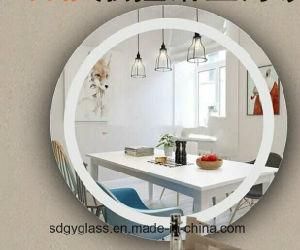 Guangyao Frameless Wall Beveled Bathroom LED Mirror