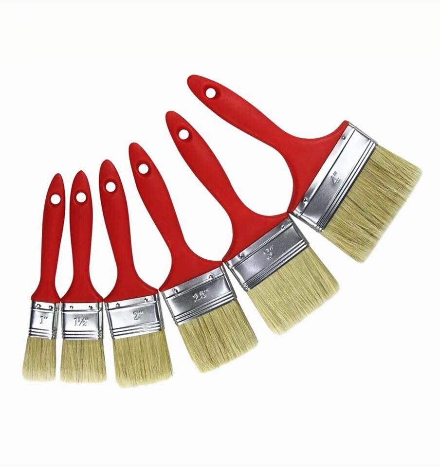 Quality Red Colour Paint Brush for Building in Guangzhou