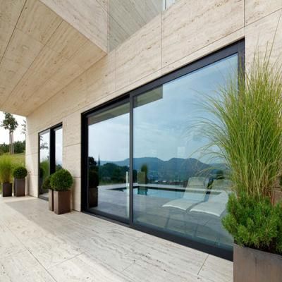 Comfortable New Design of Aluminum Sliding Door for Home Using and Decorating
