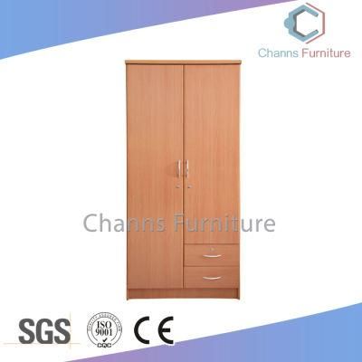 Fashion Furniture Wooden Cabinet Two Doors Wardrobe (CAS-BD1811)