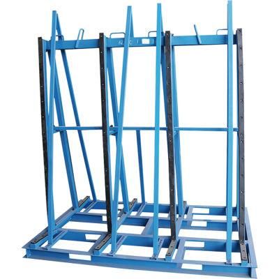 for Glass Display and Moving Used Metal Made Glass Storage and Glasss Transport Rack