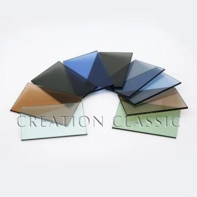 4mm 5mm 6mm Euro Bronze Tinted Glass, Euro Bronze Float Glass