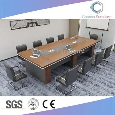 Modern Furniture Office Meeting Table with Wooden Legs (CAS-CA02)