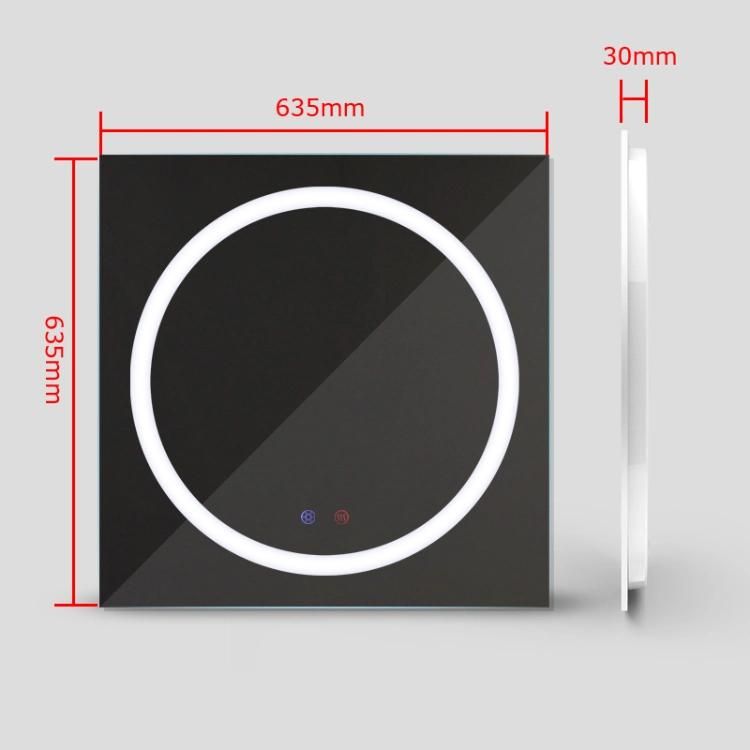 Illuminated Smart Mirror Ring Lighted Bathroom Mirrors for Hotel