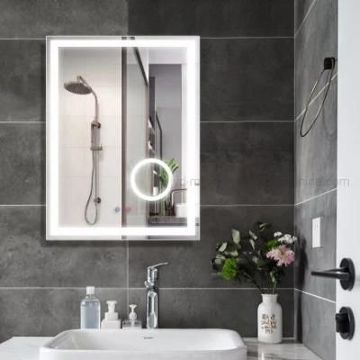 Modern Vanity IP65 LED Lighted Hotel Bathroom Mirror