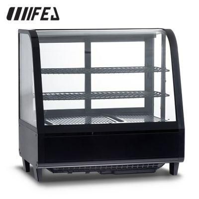 Plug in Compressor Refrigerated Bakery Display Case Equipment Showcase for Pastry Refrigerator Ftw-100L