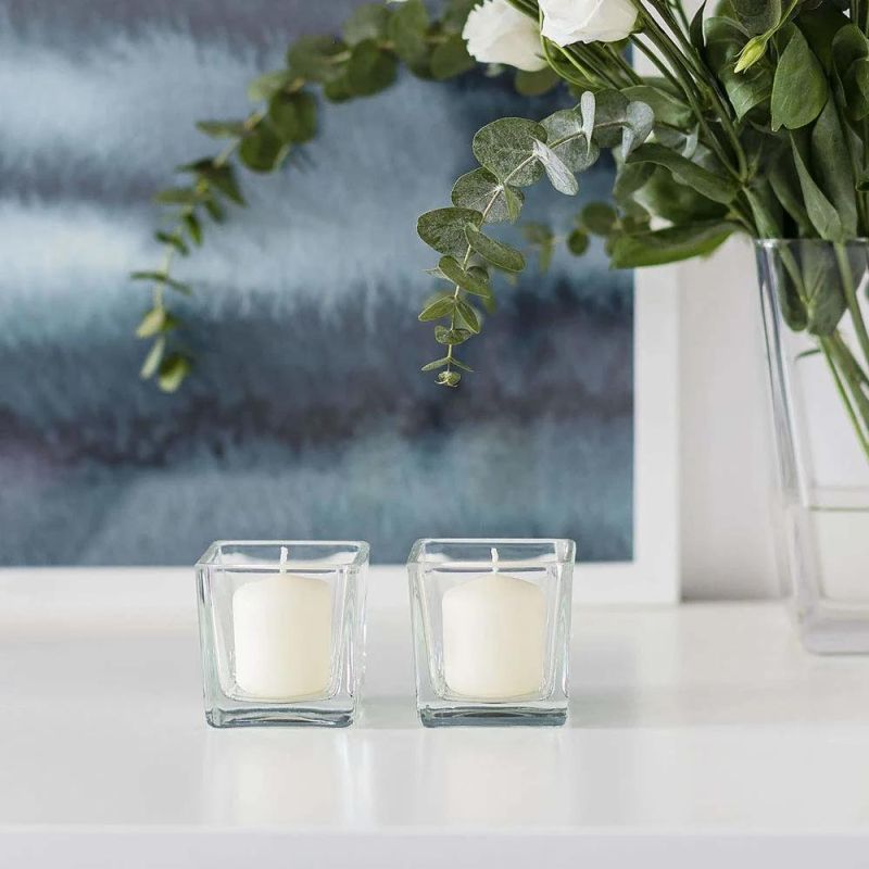 Home Decoration Glass Candle Holders Forested Candle Jars Any Color 300 Ml Candle Holders