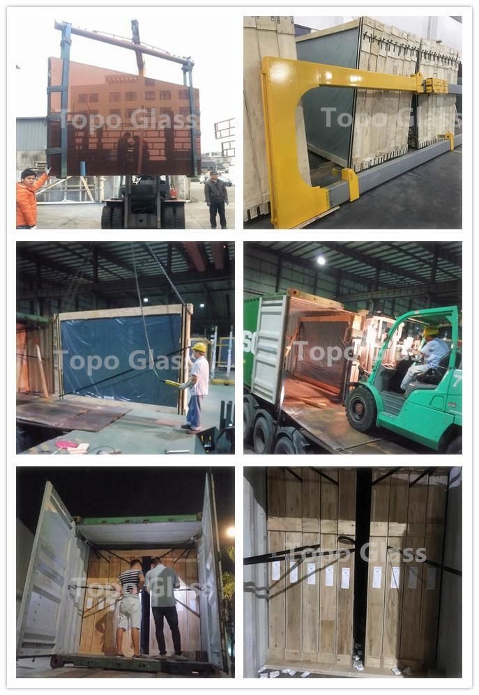 6mm, 8mm, 10mm Clear Float Glass for High Building Exterior Wall (W-TP)