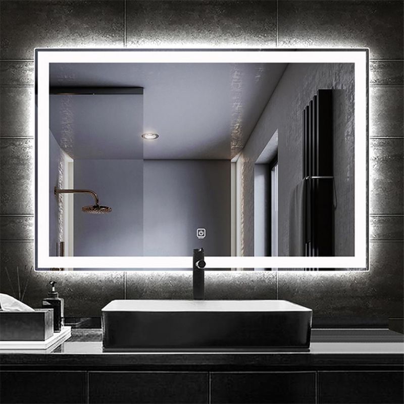Wholesale Hot Selling Illuminated LED Vanity Wall Mirror for bathroom Decoration