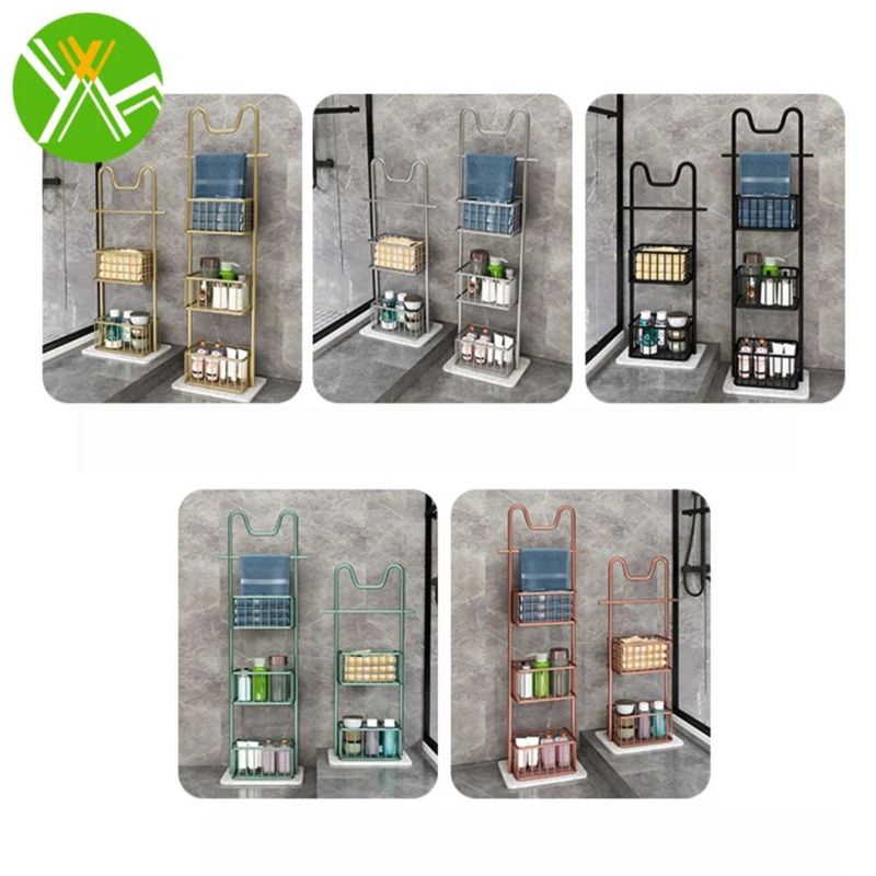 Multifunctional Towel Rack Bathroom Luxury Bathroom Organizer Rack for Bathroom Decoration