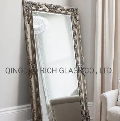 5mm Bathroom Dressing Plastic Frame Mirror