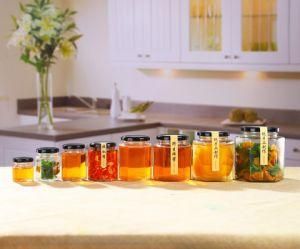 Glass Mason Jars with Lid Jam Honey Canning Caviar Food Storage Jars