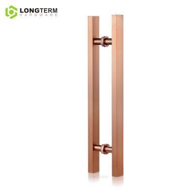 Stainless Steel Modern Contemporary Entry Door Handle Bar Ladder Pull Shower Glass Sliding Barn Door Interior Exterior Door Pull