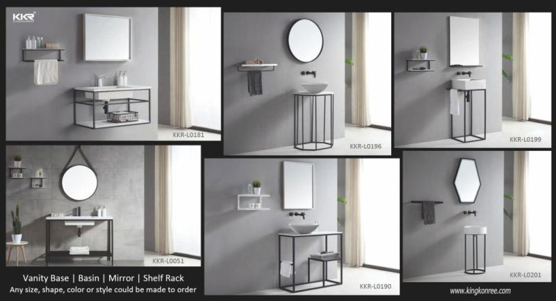 Square Bathroom LED Mirror Wall Mounted Mirror