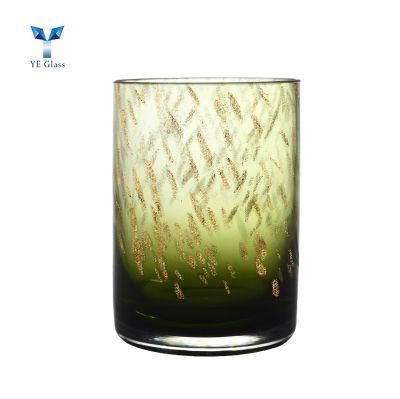 Luxury Empty Glass Candle Holder Glass Tumblers for Scented Candles