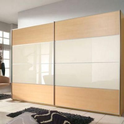 Cabinet Door Wardrobe Vinly Safety Film Back Painted Lacquered Glass