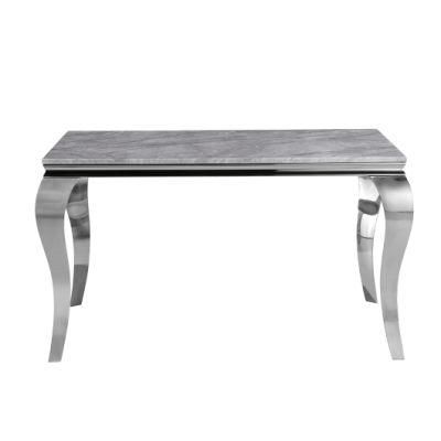 Factory Direct Commercial Use Home Furniture Stainless Steel Dining Tables
