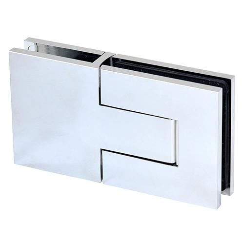 Palermo Glass-to-Glass 180 Degree Hinge Chrome