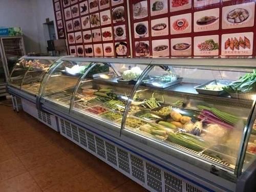 Ce Approved Fast Shipping Deli Refrigerator Automatic Fridge Cabinet Meat Beef