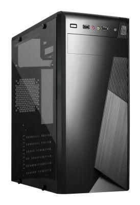 High Quality Computer Cabinet Glass Side Office Tower ATX PC Case for Bussiness