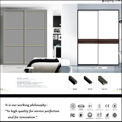 Modern High Glossy UV Sliding Doors Wardrobe