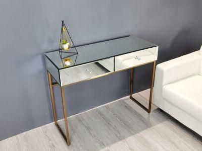 Simple Style Quality Assurance Home Furniture Mirrored Glass Console Table