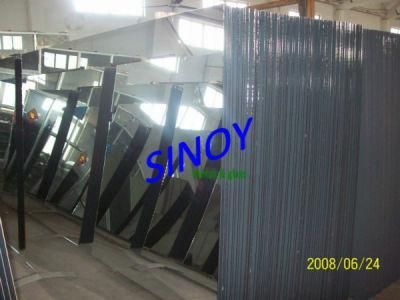 2-6mm Clear Silver Mirror Glass with Double Coated Fenzi Paint