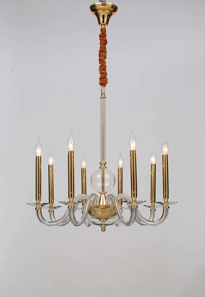 European Style Classic Minimalist Indoor Living Room Crystal Pendant Lamps