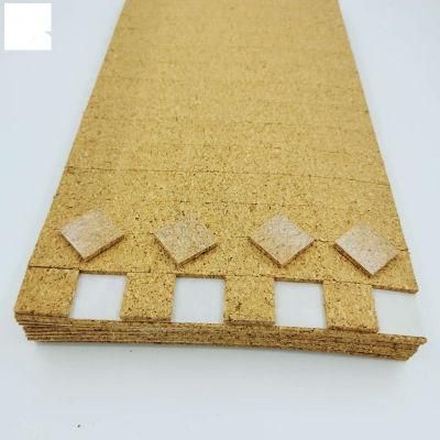 18*18*6+1mm on Sheets Glass Protecting with Cling Foam Cork Separator Pads