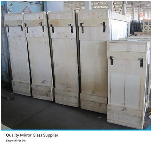 3mm - 6mm Vinyl Backed Safety Mirror Glass for Furnitures