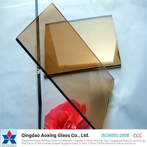 Light Blue/Bronze/Grey/Dark Grey Color/Tinted Float Glass