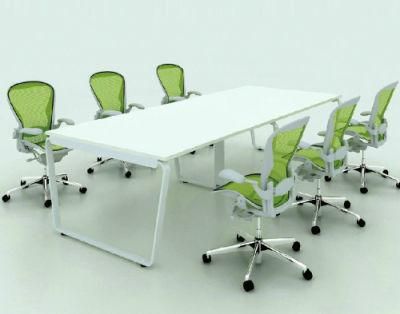 Movable Office Furniture Melamine Conference Table Meeting Table Design (SZ-MTT094)