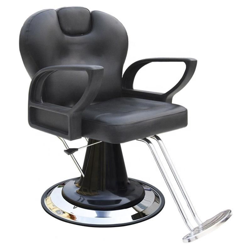 Hl-1000 Salon Barber Chair for Man or Woman with Stainless Steel Armrest and Aluminum Pedal