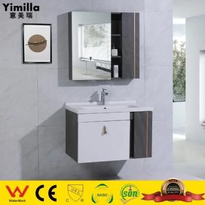 Chinese Plywood Basin Cabinet Waterproof Bathroom Furniture Vanity Cabinet