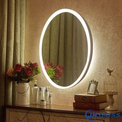 Jinghu Modern Design Hotel Bathroom LED Backlit Bathroom Makeup Mirror