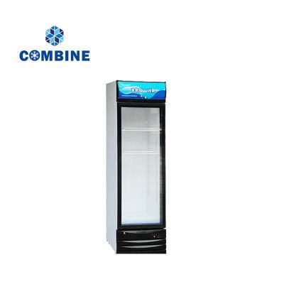 Directing Cooling Vertical Cooler Refrigerator Showcase