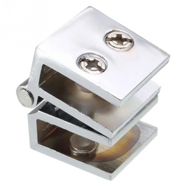 2018 New Cabinet Hinges Stainless Steel Door Hinges Double Action 180 Degree Glass Cabinet Drawer Hinge for Furniture Hardware