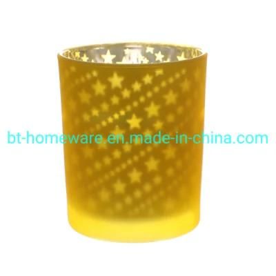 Wholesale 2.5oz 3oz 4oz 82ml 95ml 210mlsmall Glass Colored Candle Candlestick Holder for Candle Making Wishing Birthday Party Wedding