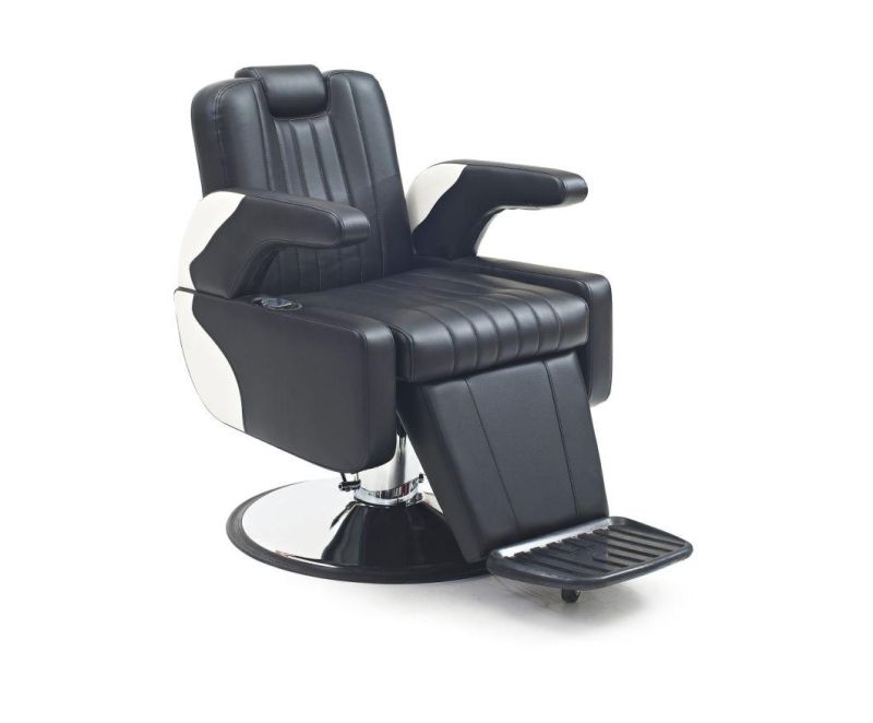 Hl- 9211 Salon Barber Chair for Man or Woman with Stainless Steel Armrest and Aluminum Pedal