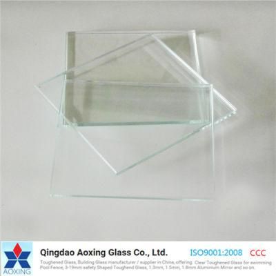 Fashionable Safety Ultra Clear Glass Plate for Shopping Mall