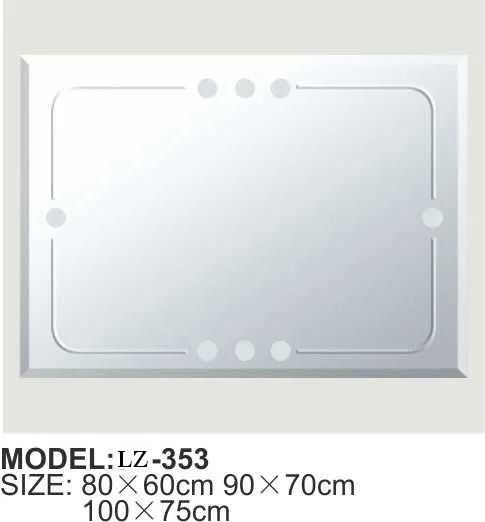 The Best Quality Single Coated Bathroom Mirror (LZ-362)