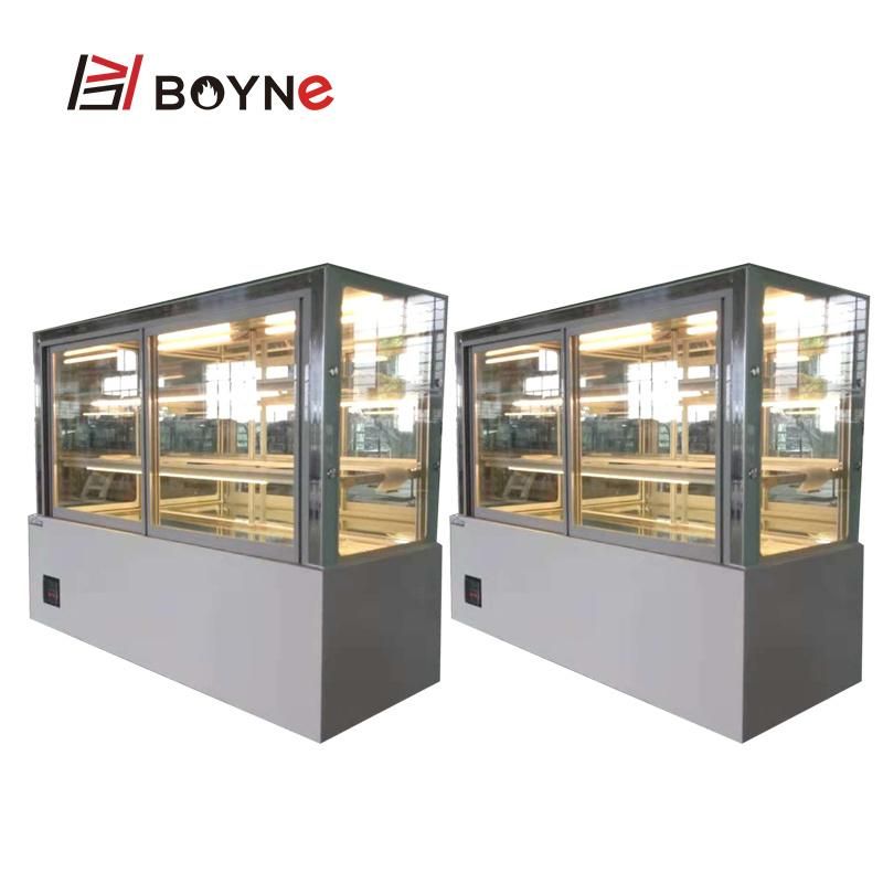 1.5m Commercial Bakery Shop Cake Display Chiller Showcase