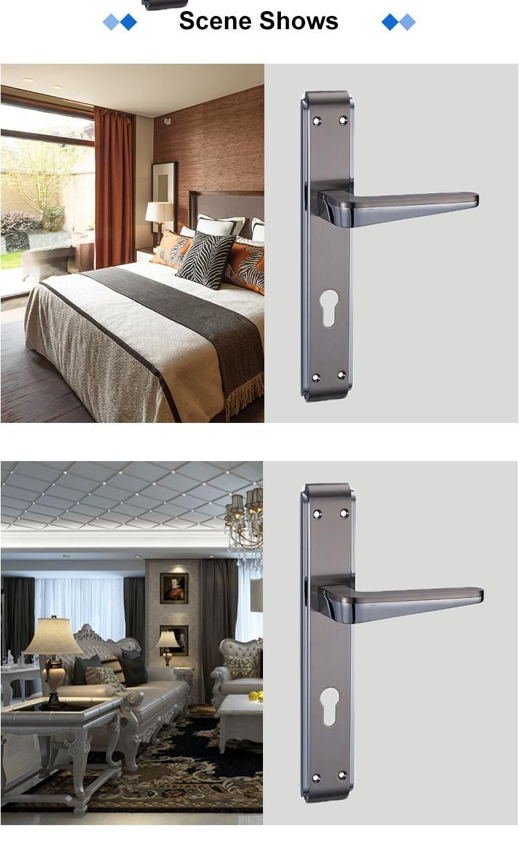 Modern Main Wooden Set Entry Design Split Exterior Wood Lever Interior Tubular Door Handles