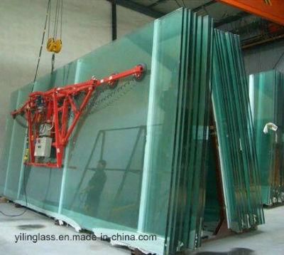 2440X3660mm 6mm Thick Clear Float Building Glass