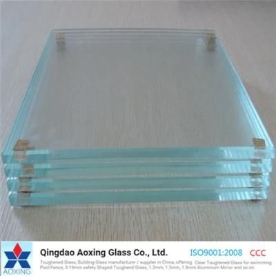 Made in China Super Big Size Ultra Clear Flat Glass Sheet