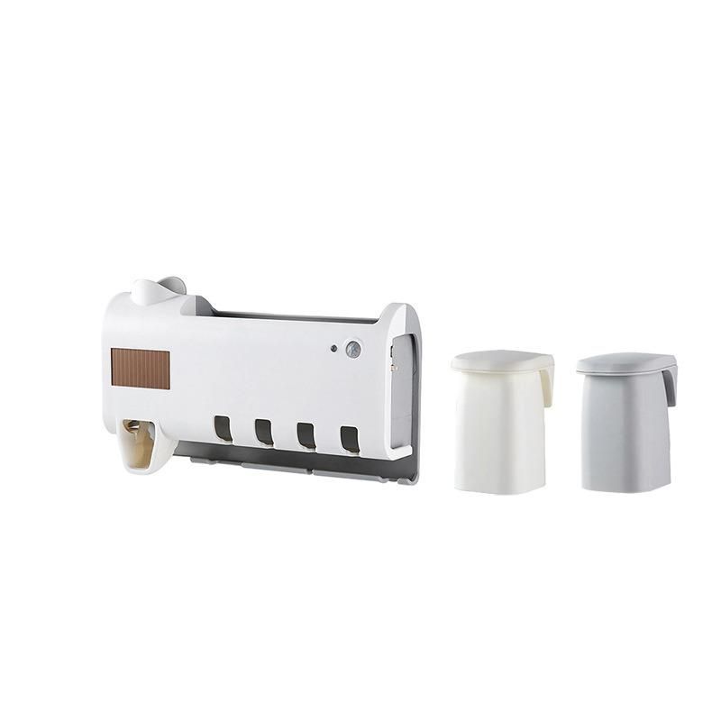 No Hole Sterilization Toothbrush Holder Wall Hanging UV Sterilization