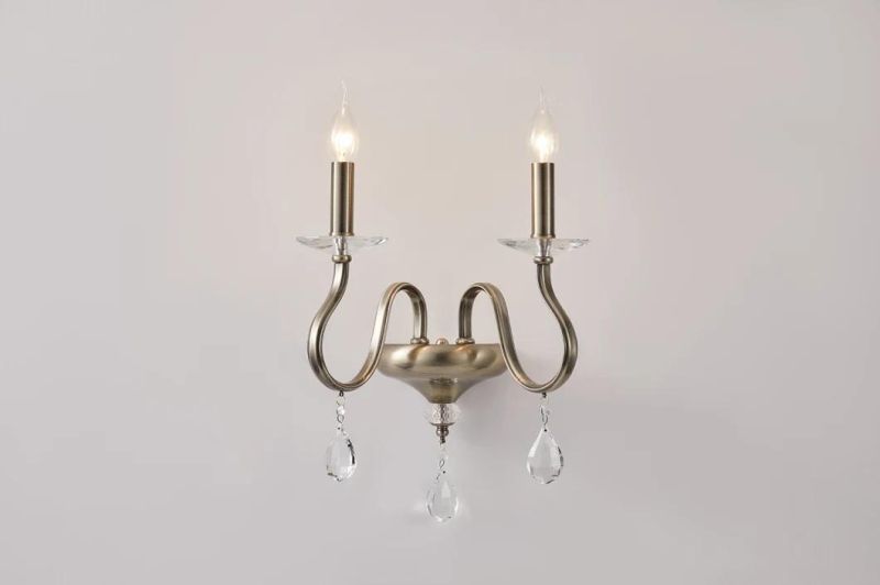 New Design Minimalist Style Classic European Green Bronze Lighting Furniture crystal Chandelier China Factory Supplier
