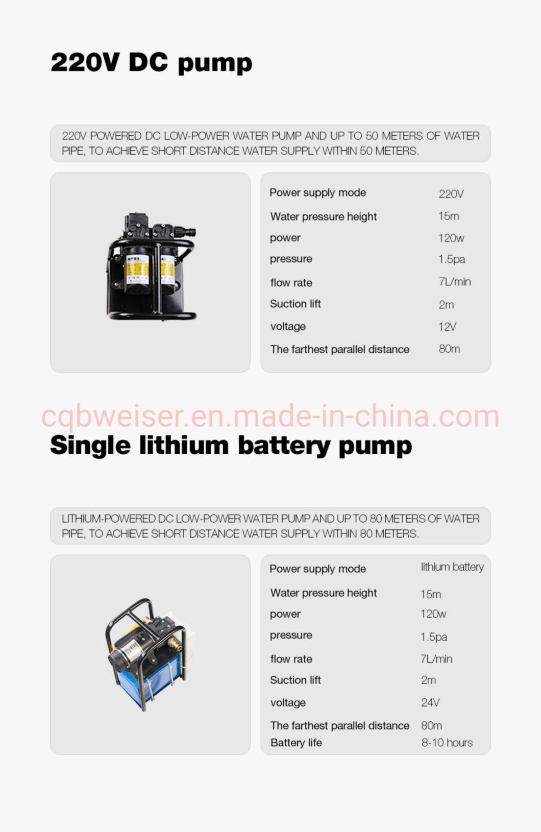 Solar Panel/Advertising Board/Glass Wall/Train Automatic Portable Cleaning Machine Brush